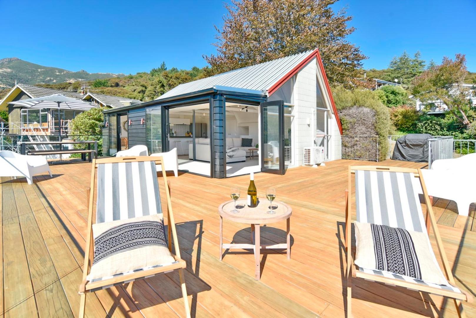 Akaroa Harbour View - Christchurch Holiday Homes Dış mekan fotoğraf