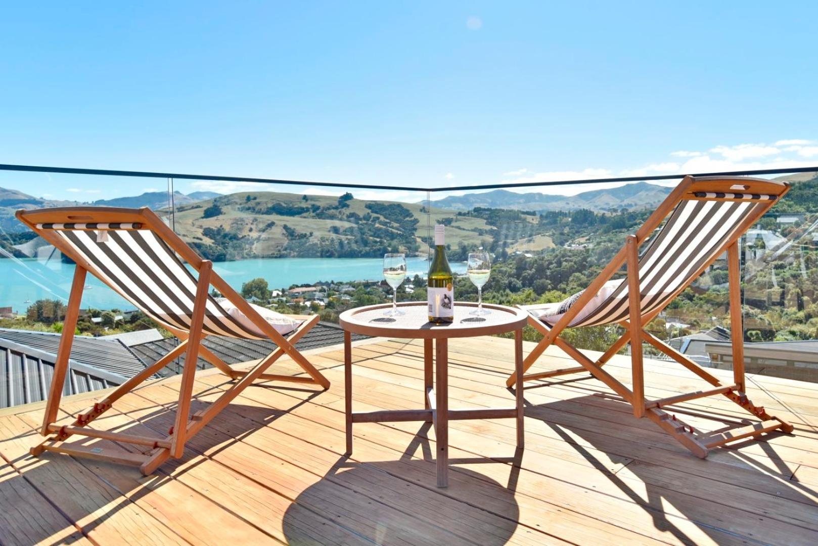 Akaroa Harbour View - Christchurch Holiday Homes Dış mekan fotoğraf