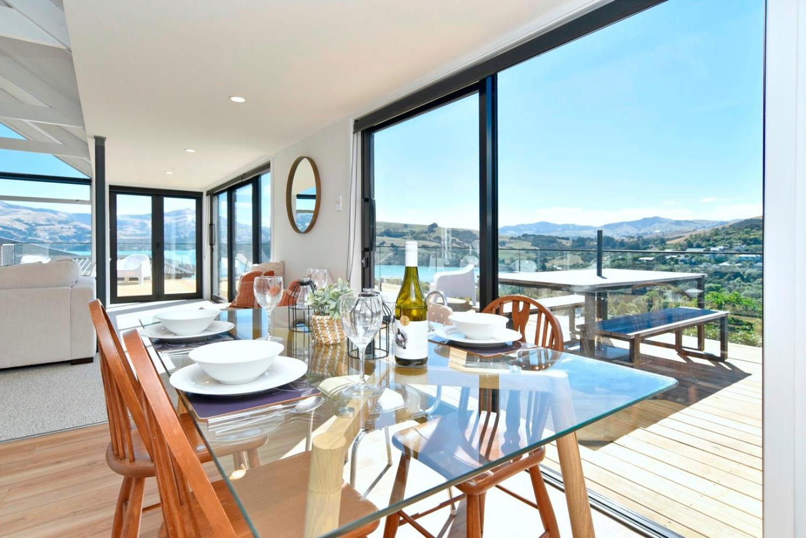 Akaroa Harbour View - Christchurch Holiday Homes Dış mekan fotoğraf