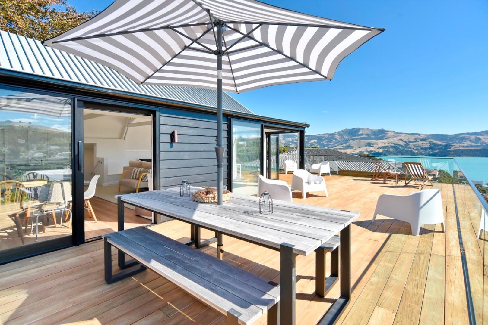 Akaroa Harbour View - Christchurch Holiday Homes Dış mekan fotoğraf
