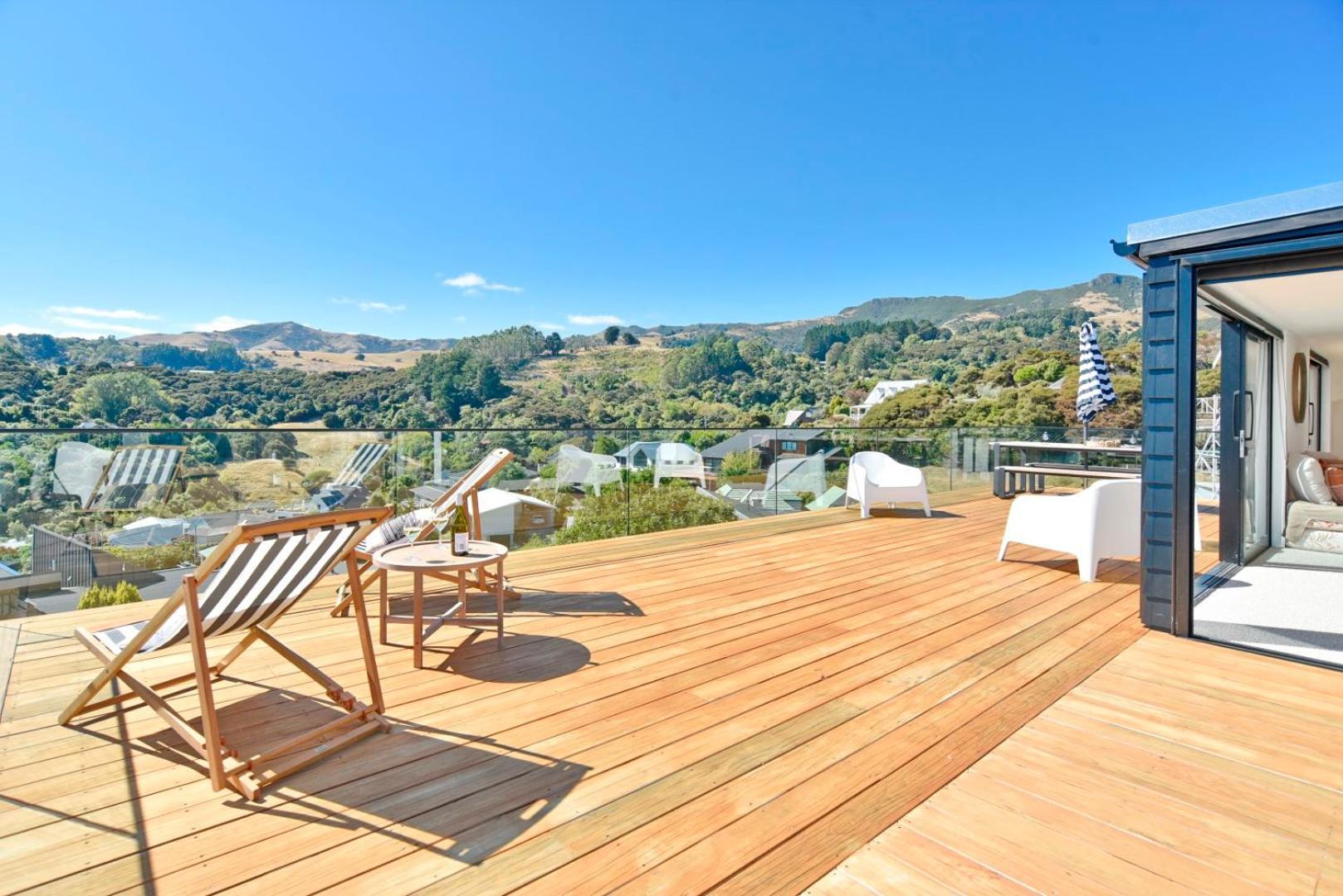 Akaroa Harbour View - Christchurch Holiday Homes Dış mekan fotoğraf