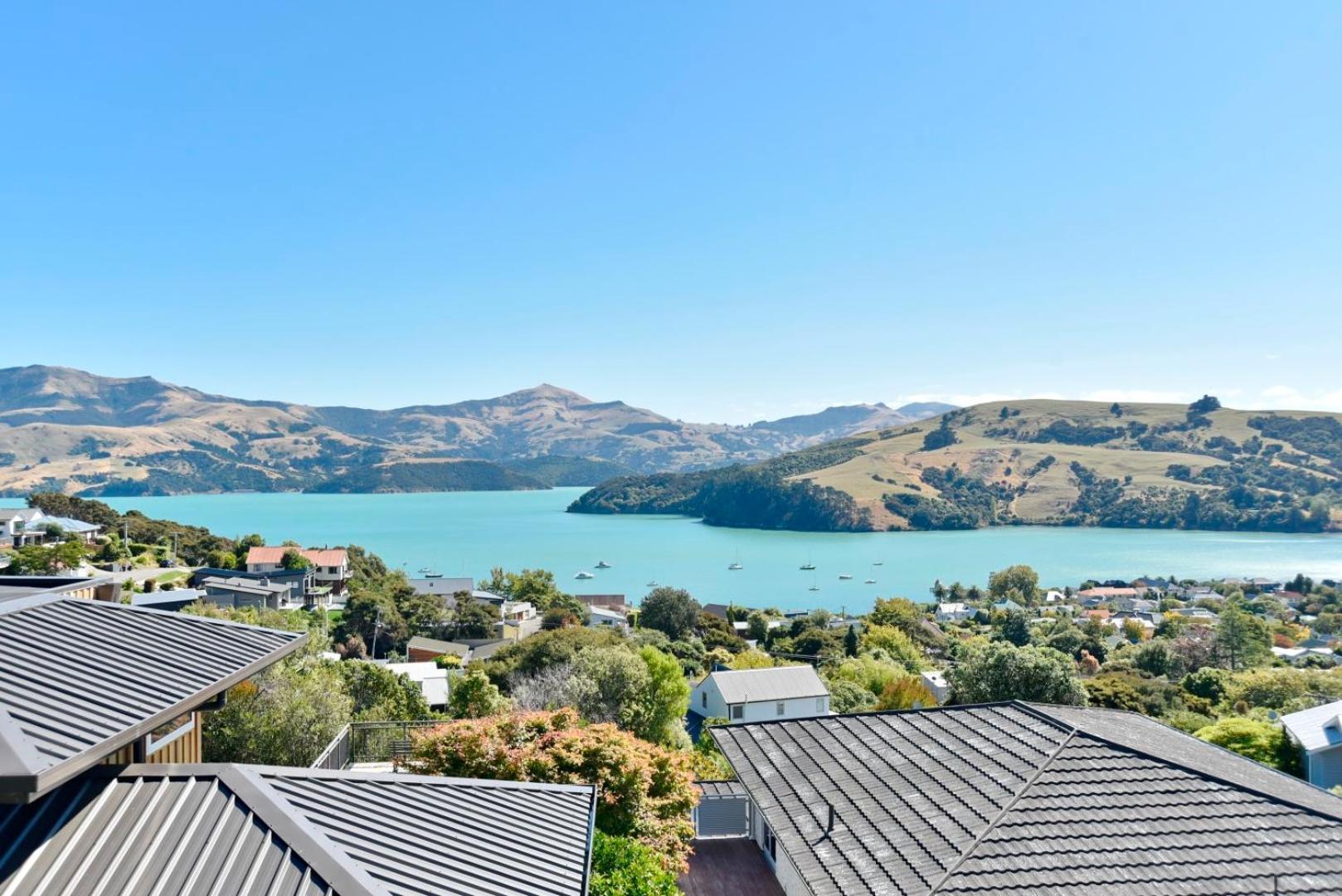 Akaroa Harbour View - Christchurch Holiday Homes Dış mekan fotoğraf