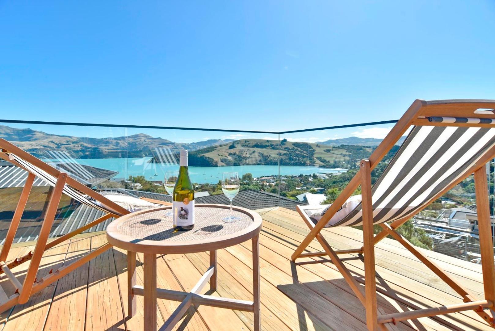 Akaroa Harbour View - Christchurch Holiday Homes Dış mekan fotoğraf