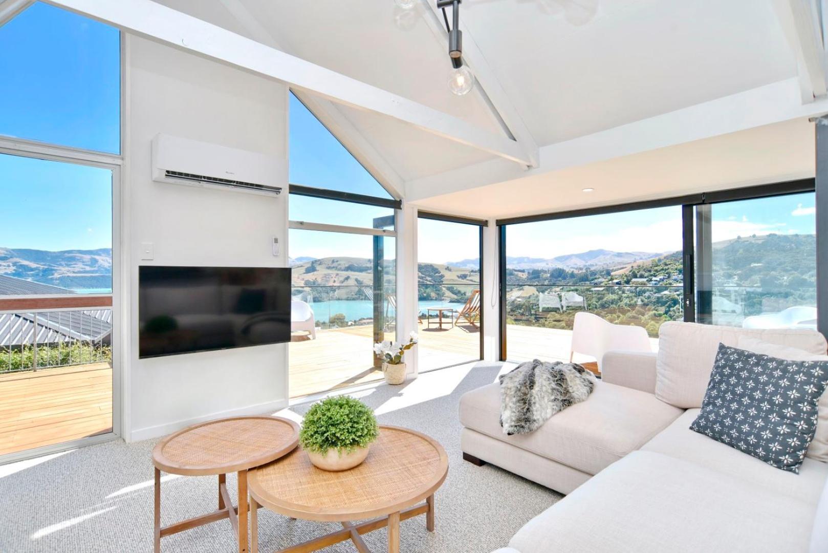 Akaroa Harbour View - Christchurch Holiday Homes Dış mekan fotoğraf