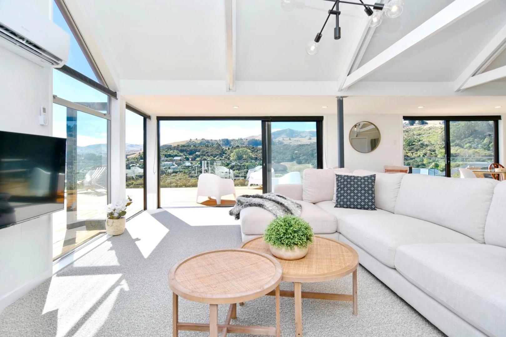 Akaroa Harbour View - Christchurch Holiday Homes Dış mekan fotoğraf