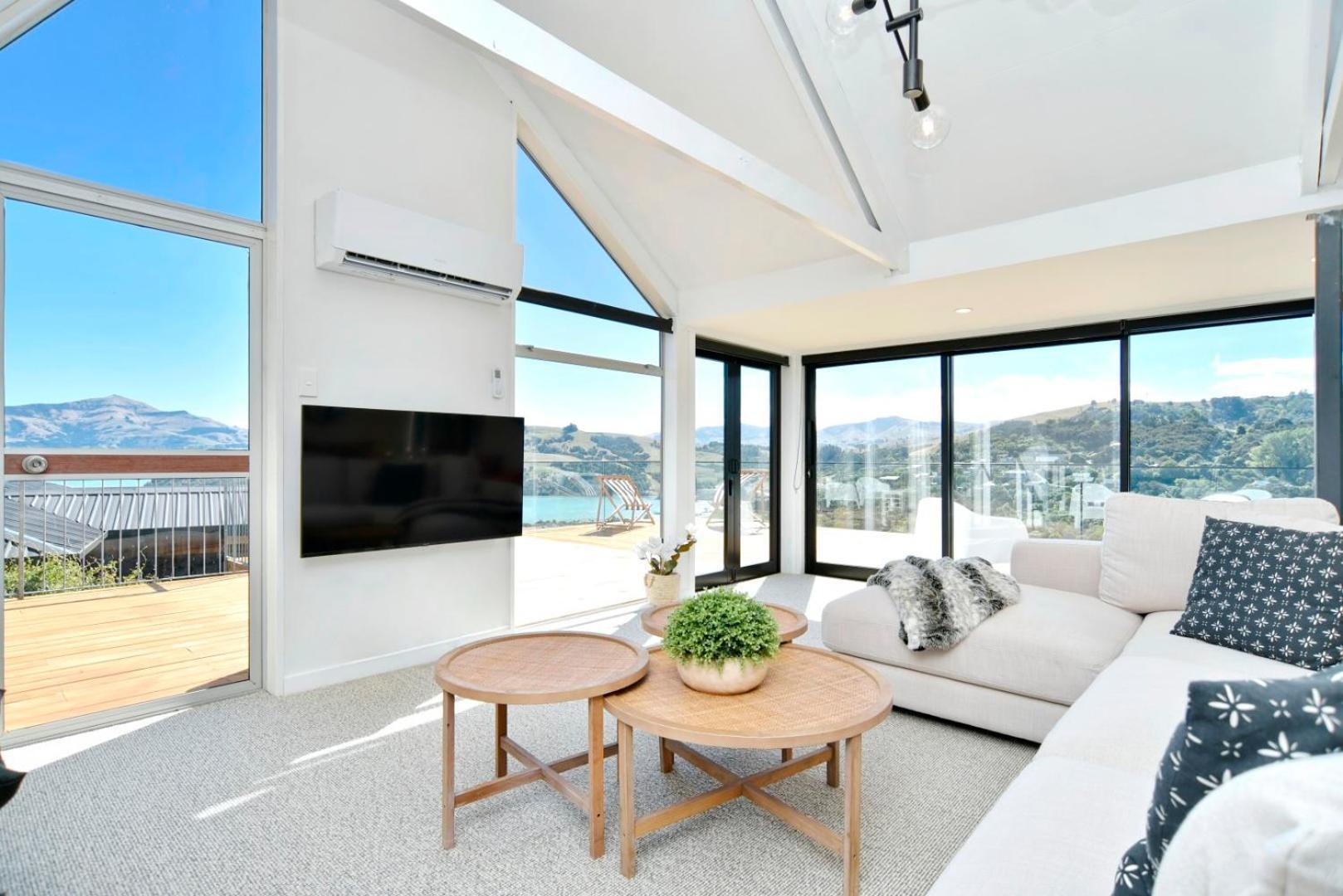 Akaroa Harbour View - Christchurch Holiday Homes Dış mekan fotoğraf