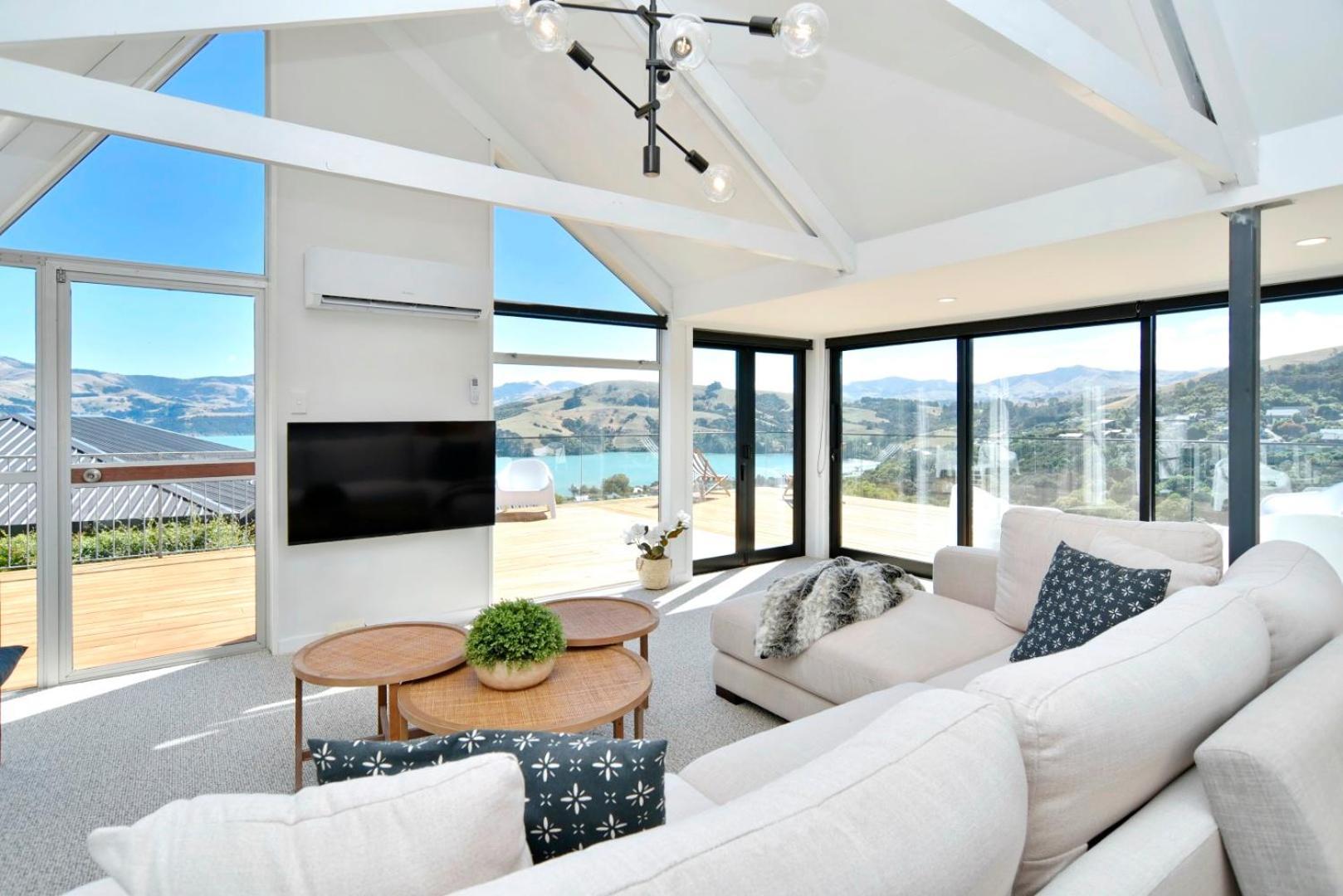 Akaroa Harbour View - Christchurch Holiday Homes Dış mekan fotoğraf