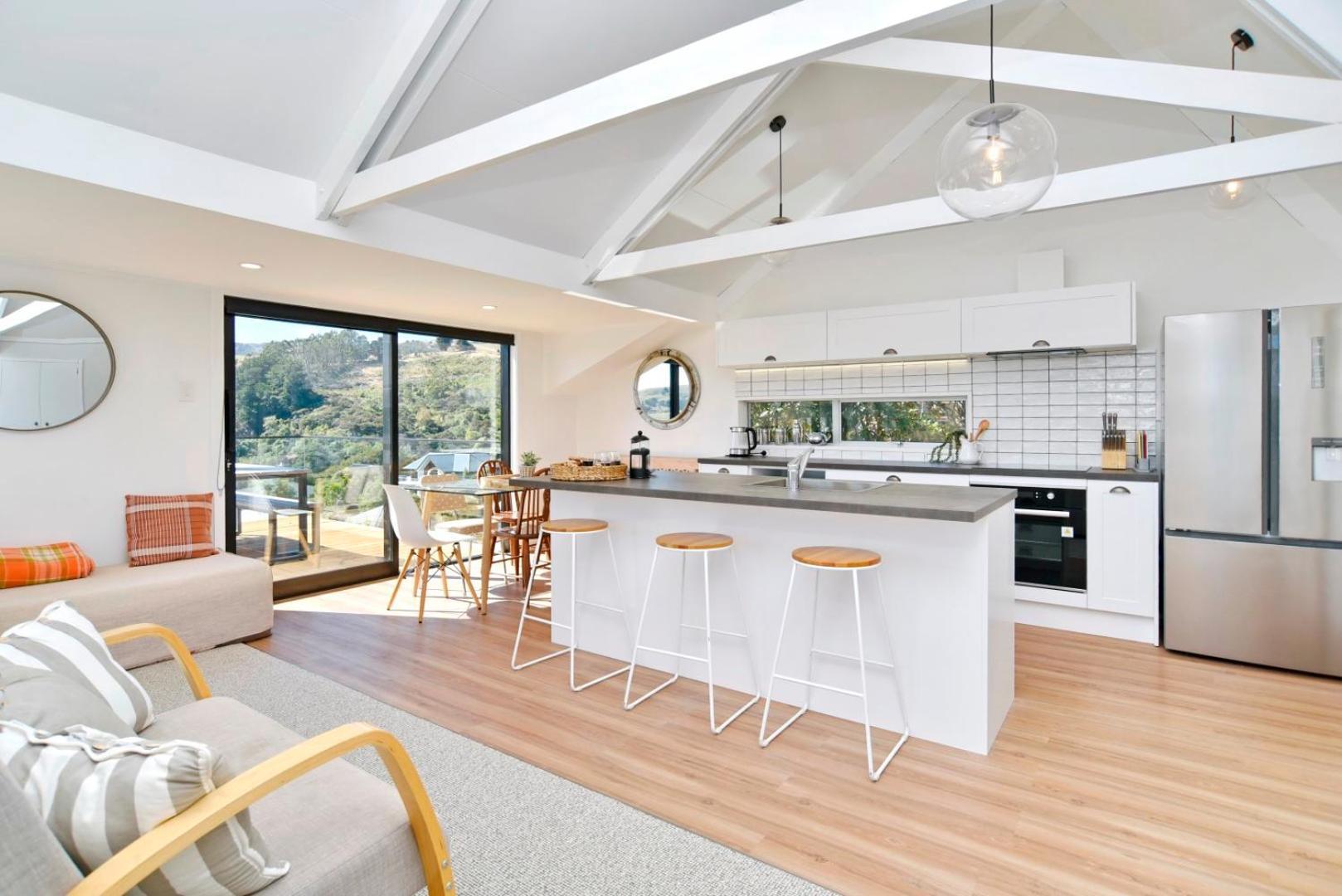 Akaroa Harbour View - Christchurch Holiday Homes Dış mekan fotoğraf
